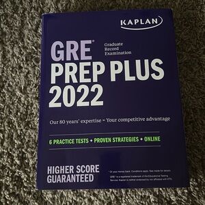 Kaplan GRE Prep Plus 2022